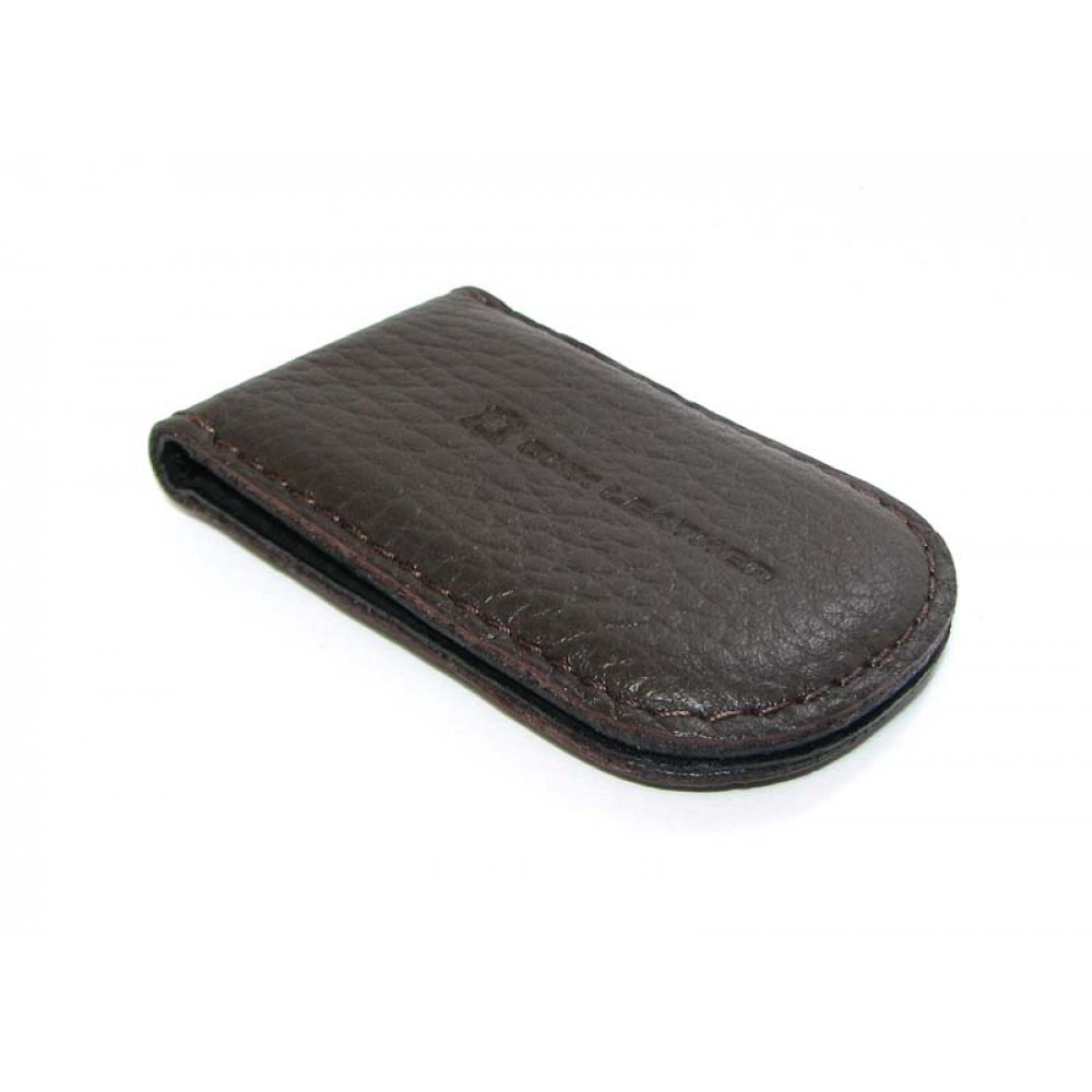 Зажим для денег DNK Leather DNK Klip magnes-F col.F коричневый