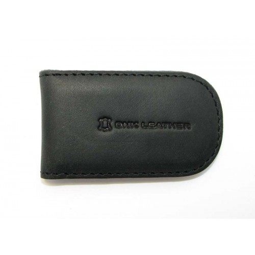 Зажим для денег DNK Leather DNK Klip magnes-H col.J черный Зажим для денег DNK Leather DNK Klip magnes-H col.J черный