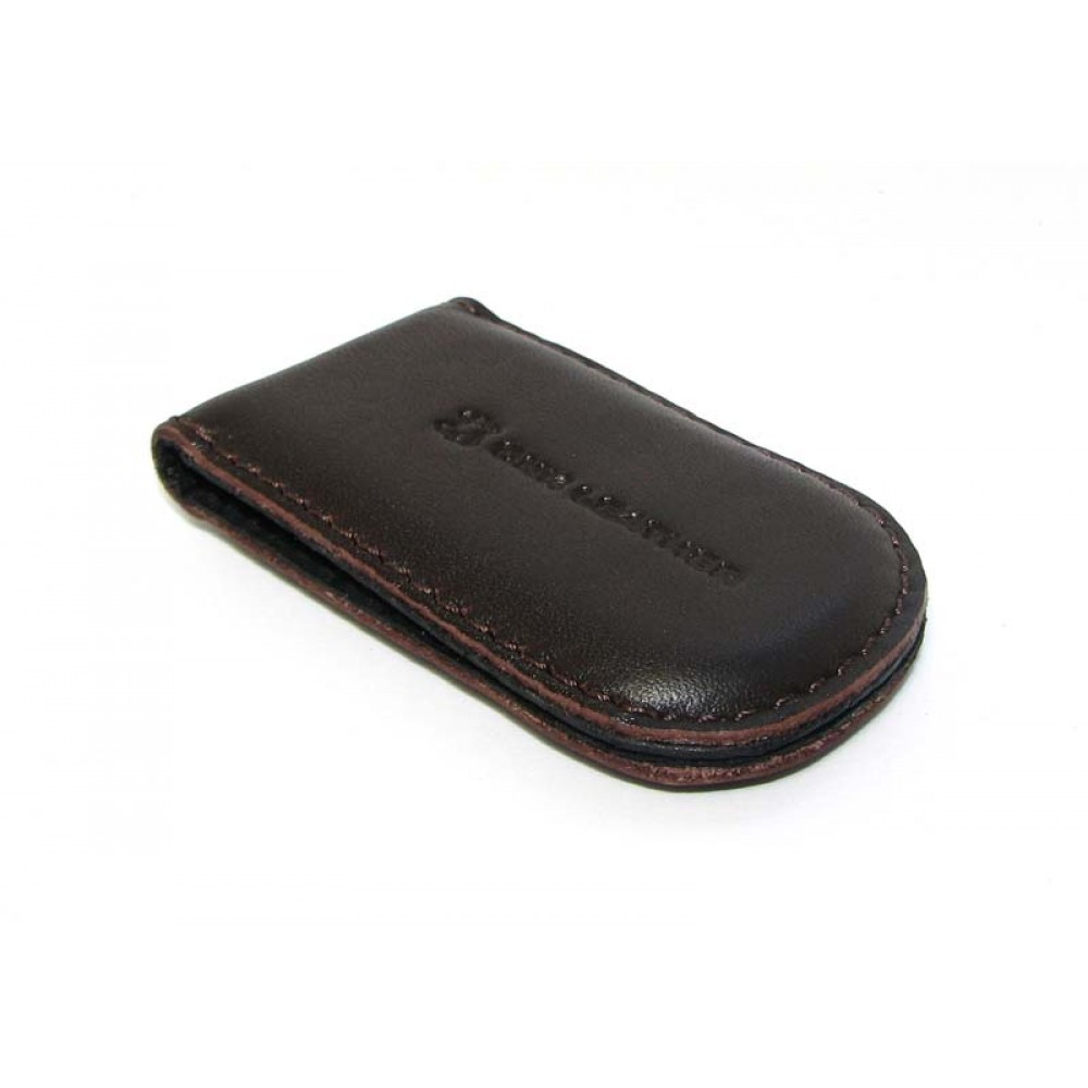 Зажим для денег DNK Leather DNK Klip magnes-K col.F коричневый