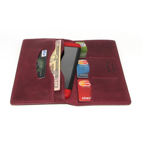 Кошелек DNK Leather DNK Big Purse col.L коричневый Кошелек DNK Leather DNK Big Purse col.L коричневый