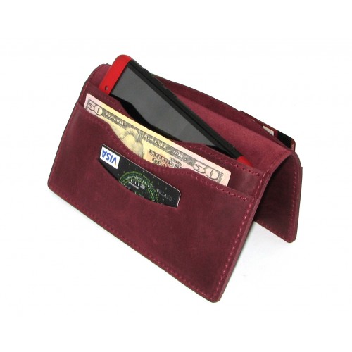 Кошелек DNK Leather DNK Big Purse col.L коричневый Кошелек DNK Leather DNK Big Purse col.L коричневый