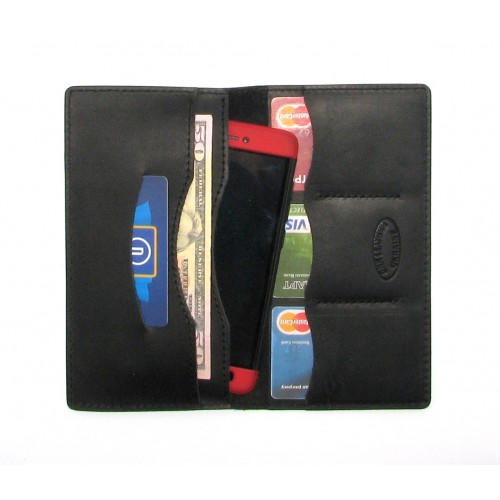 Кошелек DNK Leather DNK Big Purse col.J черный Кошелек DNK Leather DNK Big Purse col.J черный