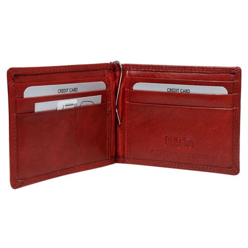 Зажим жля денег женский Rovicky N1908-RVTK Red Зажим жля денег женский Rovicky N1908-RVTK Red