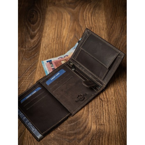Кошелек мужской Buffalo Wild N4-B-MHU BROWN Кошелек мужской Buffalo Wild N4-B-MHU BROWN
